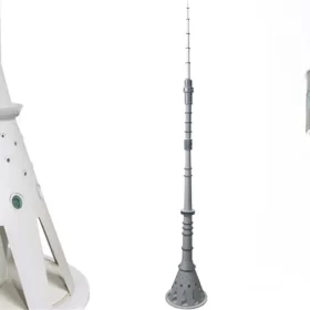 طراحی و ساخت ماکت برج مخابراتی اوستانکیو